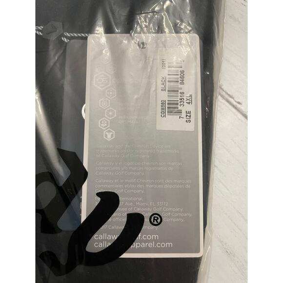 Callaway Men’s Long Sleeve Full-Zip Wind Jacket, Wind and Water Resistant big - Picture 8 of 9